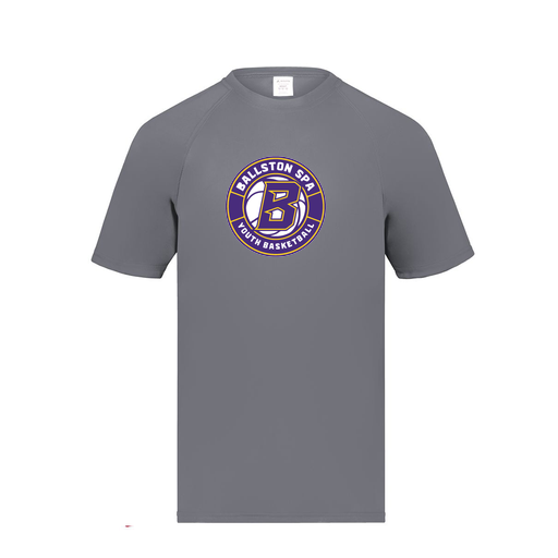 [2790.059.S-LOGO1] Men's Smooth Sport T-Shirt (Adult S, Gray, Logo 1)