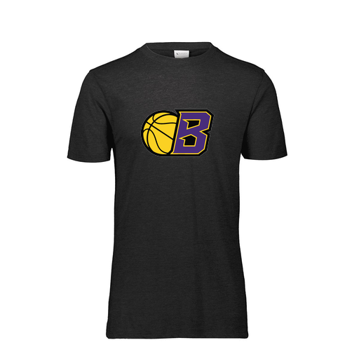 [FTSCUBBK-YS-LOGO2] Decker Youth Tri-Blend T-Shirt - Short Sleeve (Youth S, Black, Logo 2)