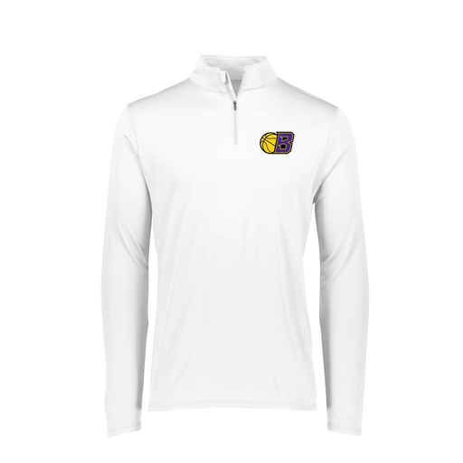 [FTLQFLWH-FAXS-LOGO2] Decker Women's Flex-Lite 1/4 Zip Shirt (Female Adult XS, White, Logo 2)