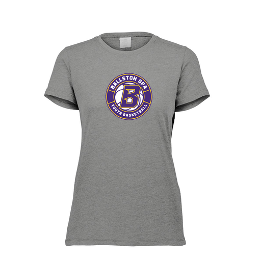 [FTSCUBGY-FAXS-LOGO1] Decker Women's Tri-Blend T-Shirt - Short Sleeve (Female Adult XS, Gray, Logo 1)