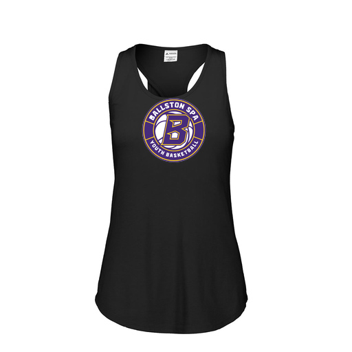 [3078.K94.S-LOGO1] Ladies Tri Blend Tank Top (Female Adult S, Black, Logo 1)