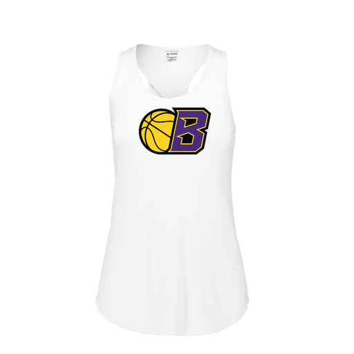 [3078.005.S-LOGO2] Ladies Tri Blend Tank Top (Female Adult S, White, Logo 2)