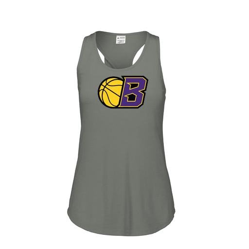 [3078.013.S-LOGO2] Ladies Tri Blend Tank Top (Female Adult S, Gray, Logo 2)