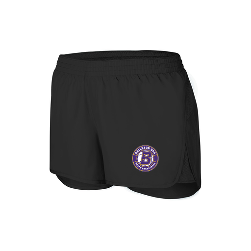 [2430.080.XS-LOGO1] Women's Performance Shorts (Female Adult XS, Black, Logo 1)