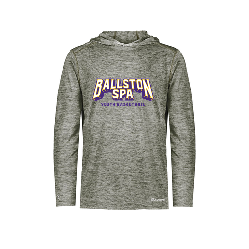 [FOLHCGGY-AS-LOGO3] Decker Men's Charge Hoodie (Adult S, Gray, Logo 3)