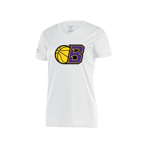 [222820.005.S-LOGO2] Ladies Movement Dri Fit Shirt (Female Adult S, White, Logo 2)