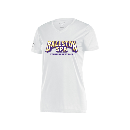 [222820.005.S-LOGO3] Ladies Movement Dri Fit Shirt (Female Adult S, White, Logo 3)