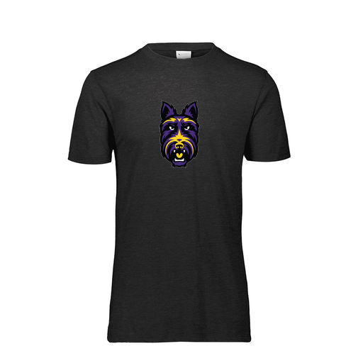 [FTSCUBBK-AS-LOGO4] Decker Men's Tri-Blend T-Shirt - Short Sleeve (Adult S, Black, Logo 4)
