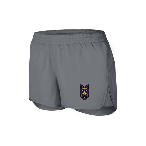 [2430.059.XS-LOGO4] Women's Performance Shorts (Female Adult XS, grey, Logo 4)