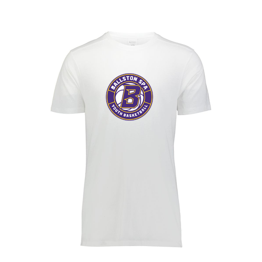 [FTSCUBWH-AS-LOGO1] Decker Men's Tri-Blend T-Shirt - Short Sleeve (Adult S, White, Logo 1)