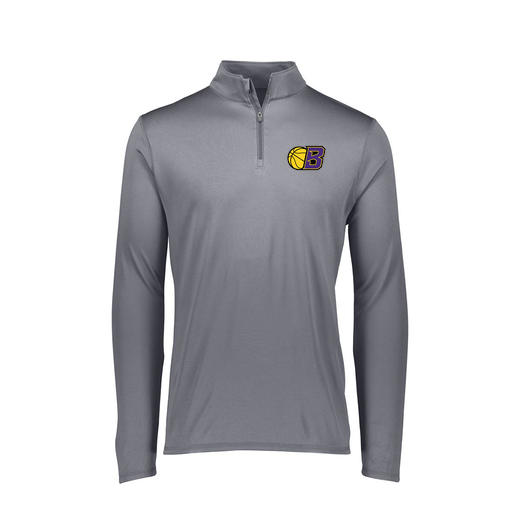 [FTLQFLGY-FAXS-LOGO2] Decker Women's Flex-Lite 1/4 Zip Shirt (Female Adult XS, Gray, Logo 2)