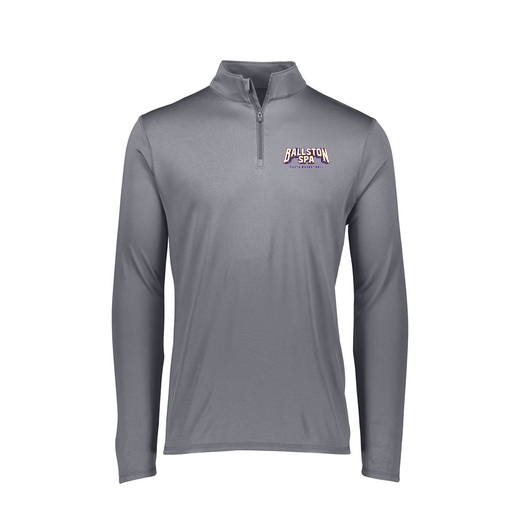 [FTLQFLGY-FAXS-LOGO3] Ladies Flex-Lite 1/4 Zip Shirt (Female Adult XS, Gray, Logo 3)