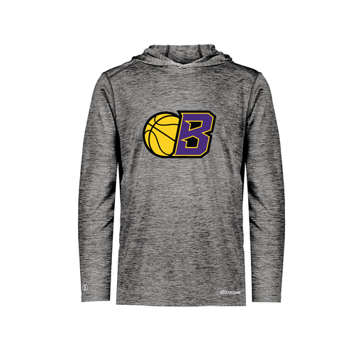 [FOLHCGBK-YS-LOGO2] Decker Youth Charge Hoodie (Youth S, Black, Logo 2)